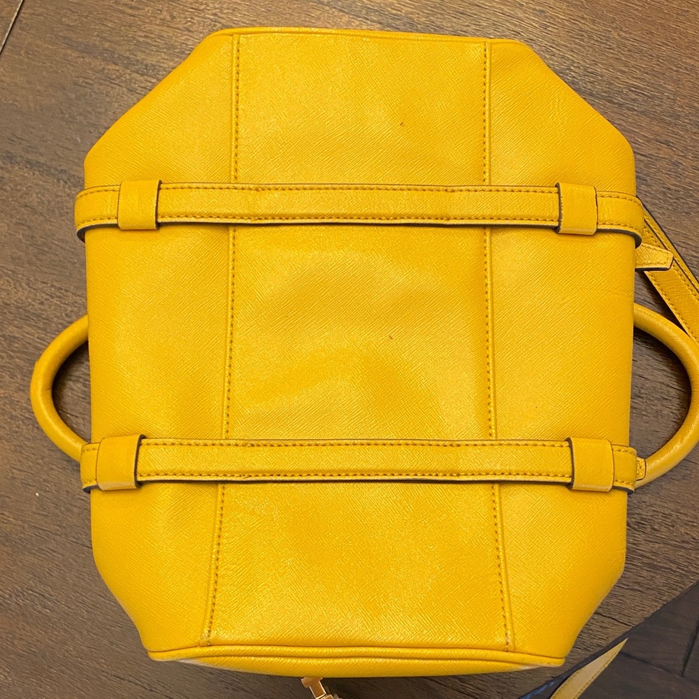 Tory Burch Yellow Leather Satchel - Picture 7 of 9